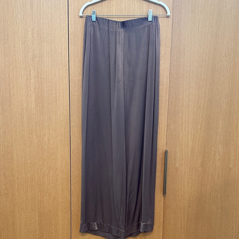 DISSH Taupe Silk Pants